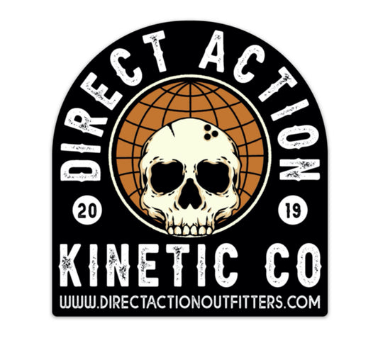 DA "KINETIC CO" 5IN STICKER