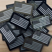 Load image into Gallery viewer, Laser Cut Reflective US Flag Patch (Multi Colors)