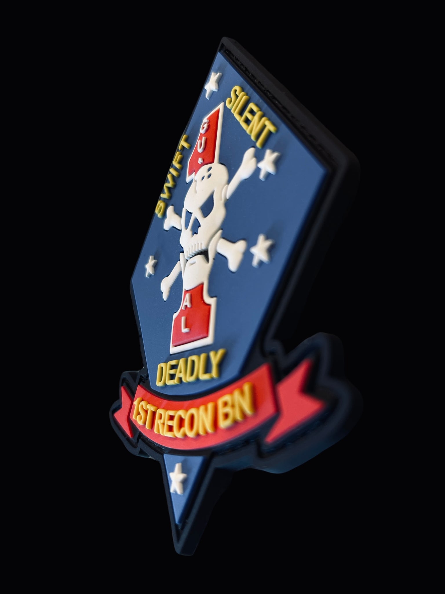 HHC 1-128 IN BN Voodoo Medic Patch  Headquarters and Headquarters Company  1st Battalion, 128th Infantry Battalion Patches