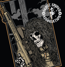 Load image into Gallery viewer, USMC Scout Sniper Association Fundraiser Tee (Black)