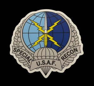 USAF Special Recon 4in Sticker