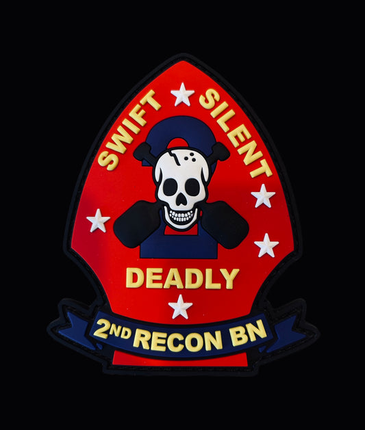 Amphib Recon (2nd Recon BN) 4in PVC Patch