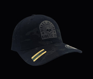 Direct Action "Kinetic Co" fitted mesh Patch Hat (MCBLK & MCARID)