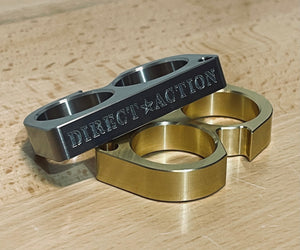 Direct Action "Friendship Rings" (Solid Brass or Stainless Steel)