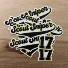 Load image into Gallery viewer, &quot;Scout Sniper 17&quot; Sticker