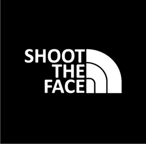 Direct Action "Shoot The Face" Tee (Off White)