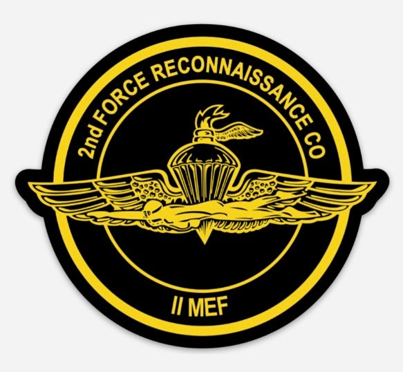 2nd Force (Amphib Recon) 4in Sticker