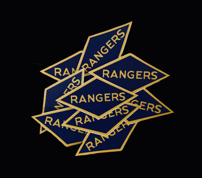 Ranger Diamond 4 inch Sticker