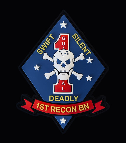 Amphib Recon (1st Recon BN) 4in PVC Patch