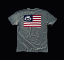 Load image into Gallery viewer, Direct Action &quot;DA Flag&quot; Tee (Heather Grey)