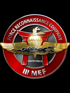 III MEF Force Recon Sticker (Amphib Recon)