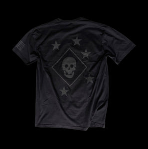 Raider Logo T-Shirt (Subdued Black)